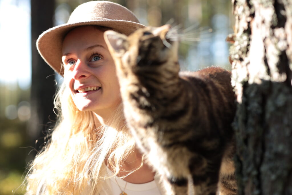 Amanda Svensson katt högkänslig storyteller